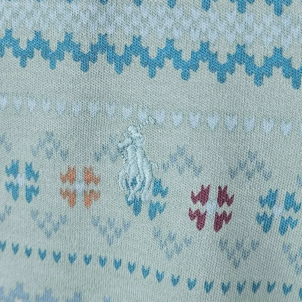 Ralph Lauren Fair Isle‎ Shawl-Collar Coverall | Baby 18 Months | MINOR FLAW